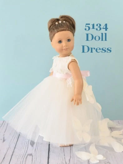 Rosebuds 5134 Doll Dress Matches Rosebuds Flower Girl Dress 5134 3 Rosebuds 5134 Doll Dress Matches Rosebuds Flower Girl Dress 5134