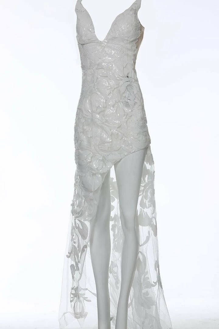 Sequin Dresses Jovani 4084 Sheer Illusion Sequin Floral Lace Prom Pageant Evening Dress Slit High Low 11 Sequin Dresses Jovani 4084 Sheer Illusion Sequin Floral Lace Prom Pageant Evening Dress Slit High Low