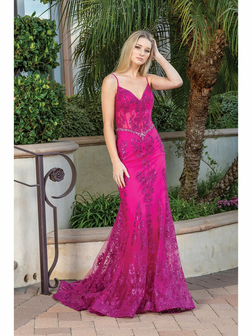 In Stock Mermaid Dresses DQ 4118 Size 12 Magenta Long Sheer Sequin Mermaid Prom Dress Pageant Gown V Neck Crystal Belt 6 In Stock Mermaid Dresses DQ 4118 Size 12 Magenta Long Sheer Sequin Mermaid Prom Dress Pageant Gown V Neck Crystal Belt