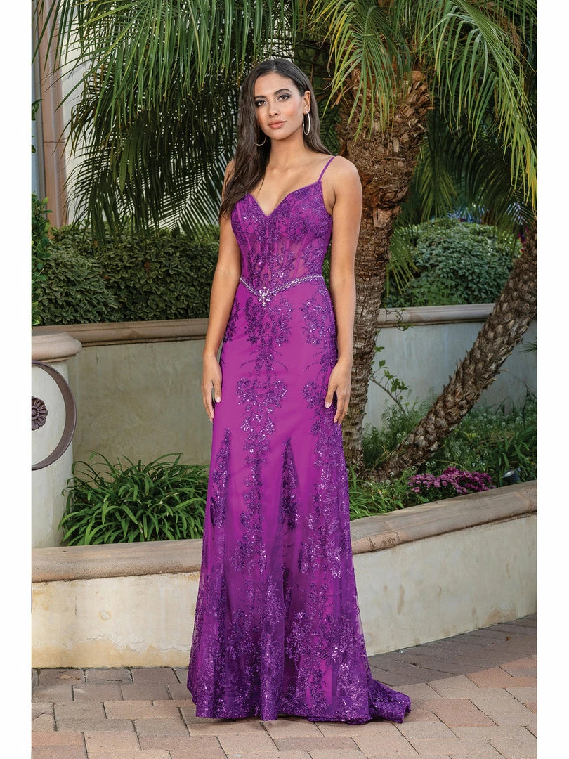 In Stock Mermaid Dresses DQ 4118 Size 12 Magenta Long Sheer Sequin Mermaid Prom Dress Pageant Gown V Neck Crystal Belt 17 In Stock Mermaid Dresses DQ 4118 Size 12 Magenta Long Sheer Sequin Mermaid Prom Dress Pageant Gown V Neck Crystal Belt