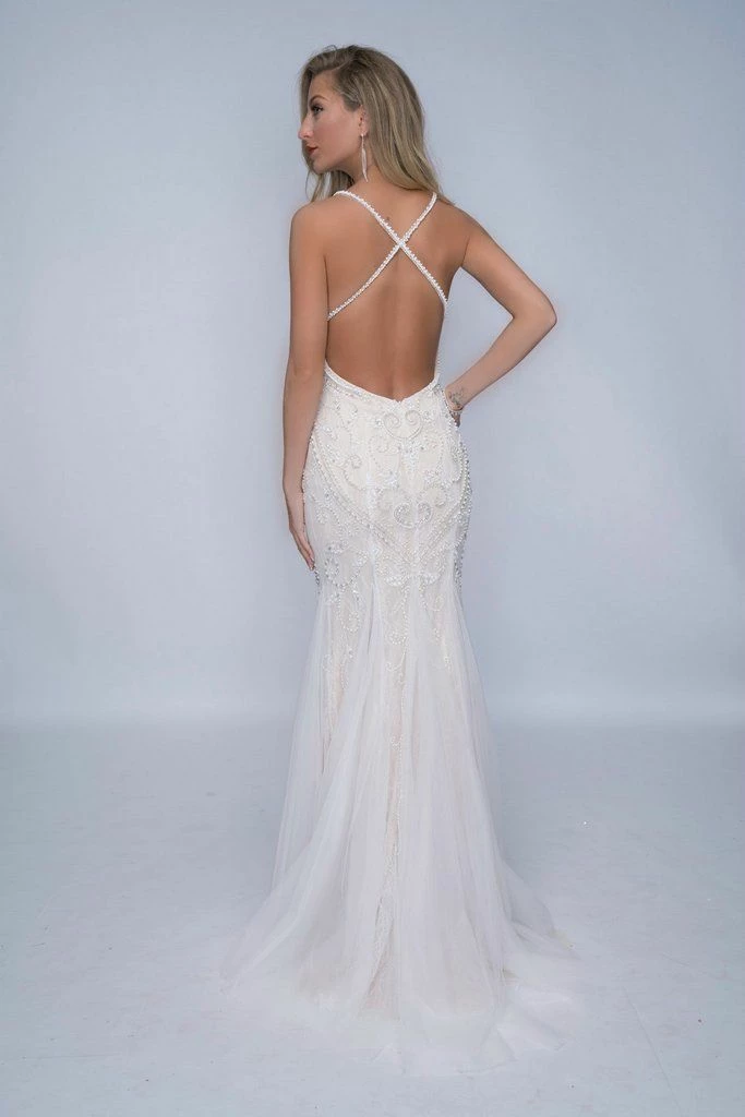 In Stock Nina Canacci 4181 Size 12 Beaded V Neck Lace Mermaid Wedding Dress Mermaid Bridal Gown 4 In Stock Nina Canacci 4181 Size 12 Beaded V Neck Lace Mermaid Wedding Dress Mermaid Bridal Gown