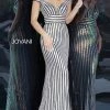 Discontinued Jovani 4217 Long Fitted Off The Shoulder Sequin Prom Dress Evening Gown Long Sleeve Dresses