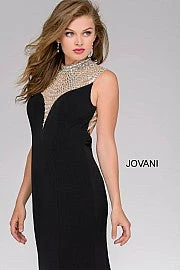 In Stock Long Sleeve Dresses Jovani 42240 Long Jersey Pageant Gown Size 4 Black Prom Dress 4 In Stock Long Sleeve Dresses Jovani 42240 Long Jersey Pageant Gown Size 4 Black Prom Dress