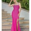 In Stock DQ 4242 Size 10, 12, 16 Fuchsia Long Fitted Jersey Crystal Prom Dress Slit Backless Corset Formal Gown 2 In Stock DQ 4242 Size 10, 12, 16 Fuchsia Long Fitted Jersey Crystal Prom Dress Slit Backless Corset Formal Gown