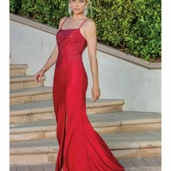 In Stock DQ 4242 Size 10, 12, 16 Fuchsia Long Fitted Jersey Crystal Prom Dress Slit Backless Corset Formal Gown 9 In Stock DQ 4242 Size 10, 12, 16 Fuchsia Long Fitted Jersey Crystal Prom Dress Slit Backless Corset Formal Gown
