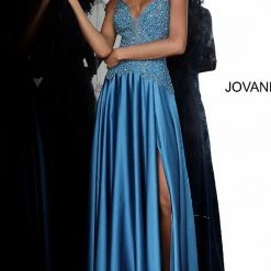 Discontinued Long Sleeve Dresses Jovani 4287 Long Satin Maxi Prom Dress Embellished Bodice V Neck Pageant Gown 8 Discontinued Long Sleeve Dresses Jovani 4287 Long Satin Maxi Prom Dress Embellished Bodice V Neck Pageant Gown