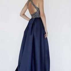 In Stock Jolene 18052 Size 4 Long A Line High Neck Dress Prom Dress Pageant Gown 9 In Stock Jolene 18052 Size 4 Long A Line High Neck Dress Prom Dress Pageant Gown