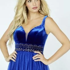 In Stock Ballgown Dresses Jolene Collection 19107 Sapphire Sizes 16 Prom Dress Pageant Gown Ballgown Shimmer