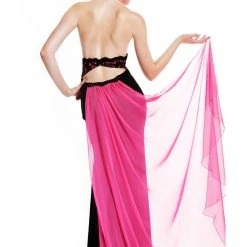 In Stock Johnathan Kayne 451 Pageant Prom Dress Size 4 Bubblegum And Black CLEARANCE