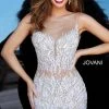 Sequin Dresses Jovani 4545 Sheer Illusion Embellished Sexy Cocktail Gown Party Dress Formal Short 1 Sequin Dresses Jovani 4545 Sheer Illusion Embellished Sexy Cocktail Gown Party Dress Formal Short