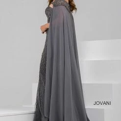 Mermaid Dresses Jovani 45566 Long Fitted Embellished Mermaid Dress Evening Gown Pageant Cape 11 Mermaid Dresses Jovani 45566 Long Fitted Embellished Mermaid Dress Evening Gown Pageant Cape