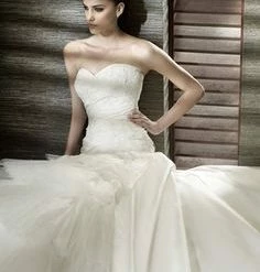 In Stock San Patrick Coimbra Size 8 Wedding Dress Fit Flare Mermaid Bridal Gown Mermaid Dresses 7 In Stock San Patrick Coimbra Size 8 Wedding Dress Fit Flare Mermaid Bridal Gown Mermaid Dresses