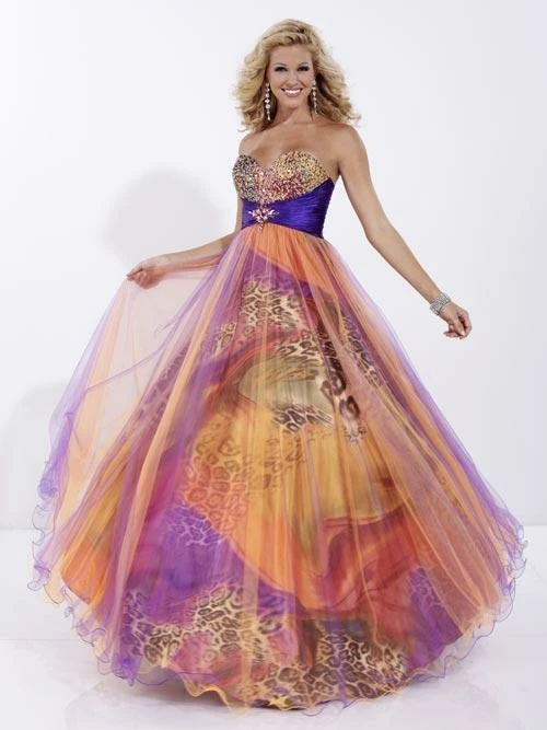 In Stock Tiffany 46814 Size 0, 2, 12 Long A Line Animal Print Prom Dress Ballgown Formal Gown Ballgown Dresses 3 In Stock Tiffany 46814 Size 0, 2, 12 Long A Line Animal Print Prom Dress Ballgown Formal Gown Ballgown Dresses