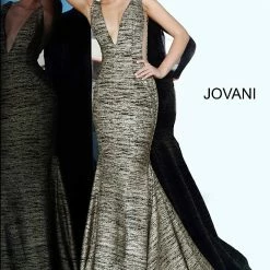 Jovani 47075 Iridescent Shimmer Fitted Mermaid Prom Dress Train Pageant Gown 41 Jovani 47075 Iridescent Shimmer Fitted Mermaid Prom Dress Train Pageant Gown