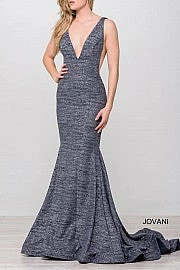 Jovani 47075 Iridescent Shimmer Fitted Mermaid Prom Dress Train Pageant Gown 10 Jovani 47075 Iridescent Shimmer Fitted Mermaid Prom Dress Train Pageant Gown