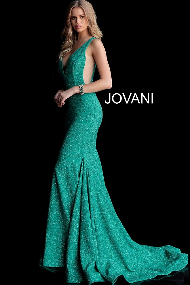 Jovani 47075 Iridescent Shimmer Fitted Mermaid Prom Dress Train Pageant Gown 19 Jovani 47075 Iridescent Shimmer Fitted Mermaid Prom Dress Train Pageant Gown