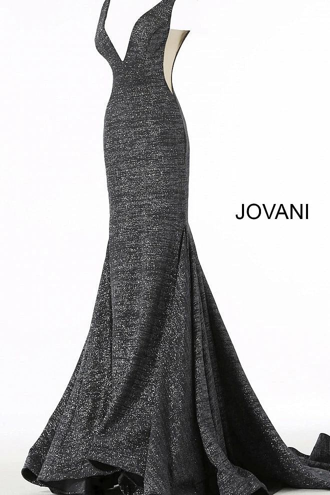 Jovani 47075 Iridescent Shimmer Fitted Mermaid Prom Dress Train Pageant Gown 30 Jovani 47075 Iridescent Shimmer Fitted Mermaid Prom Dress Train Pageant Gown