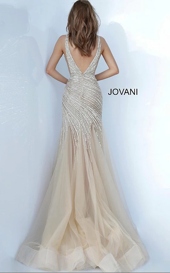 Jovani 4741 Long Fitted Pageant Prom Dress Crystal Embellished Mermaid V Neck Mermaid Dresses 8 Jovani 4741 Long Fitted Pageant Prom Dress Crystal Embellished Mermaid V Neck Mermaid Dresses
