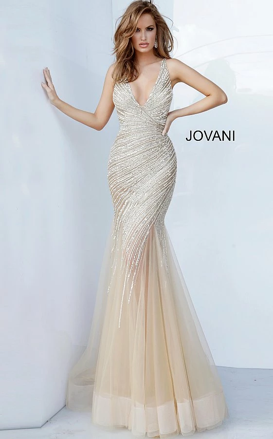 Jovani 4741 Long Fitted Pageant Prom Dress Crystal Embellished Mermaid V Neck Mermaid Dresses 7 Jovani 4741 Long Fitted Pageant Prom Dress Crystal Embellished Mermaid V Neck Mermaid Dresses