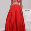In Stock Jovani 47848 Size 10 Red Two Piece Prom Gown Pageant Dress Ballgown Ballgown Dresses 1 In Stock Jovani 47848 Size 10 Red Two Piece Prom Gown Pageant Dress Ballgown Ballgown Dresses