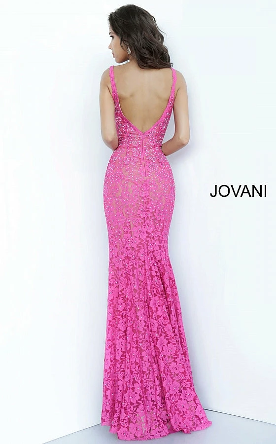 Jovani 48994 Embellished Lace Prom Dress Pageant Long Gown Wedding Dress 6 Jovani 48994 Embellished Lace Prom Dress Pageant Long Gown Wedding Dress