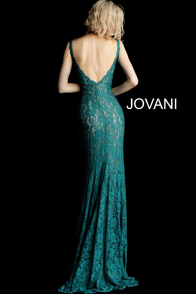 Jovani 48994 Embellished Lace Prom Dress Pageant Long Gown Wedding Dress 22 Jovani 48994 Embellished Lace Prom Dress Pageant Long Gown Wedding Dress