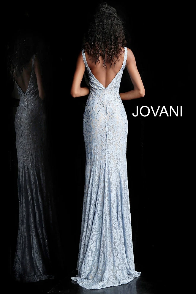 Jovani 48994 Embellished Lace Prom Dress Pageant Long Gown Wedding Dress 23 Jovani 48994 Embellished Lace Prom Dress Pageant Long Gown Wedding Dress