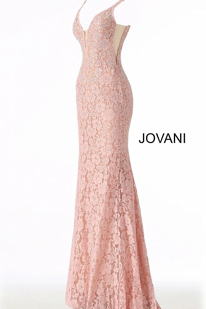 Jovani 48994 Embellished Lace Prom Dress Pageant Long Gown Wedding Dress 27 Jovani 48994 Embellished Lace Prom Dress Pageant Long Gown Wedding Dress