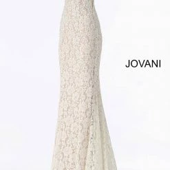 Jovani 48994 Embellished Lace Prom Dress Pageant Long Gown Wedding Dress 58 Jovani 48994 Embellished Lace Prom Dress Pageant Long Gown Wedding Dress