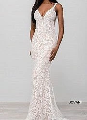 Jovani 48994 Embellished Lace Prom Dress Pageant Long Gown Wedding Dress 32 Jovani 48994 Embellished Lace Prom Dress Pageant Long Gown Wedding Dress