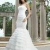 In Stock DaVinci Bridal Gown 50063 Size 12 White Wedding Dress Mermaid Detachable Ruffle 2 In Stock DaVinci Bridal Gown 50063 Size 12 White Wedding Dress Mermaid Detachable Ruffle
