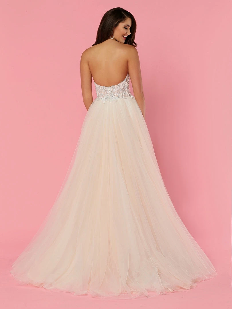 Davinci Bridal 50450 Strapless Lace Tulle Ballgown Wedding Dress Embellished Corset Ballgown Dresses 4 Davinci Bridal 50450 Strapless Lace Tulle Ballgown Wedding Dress Embellished Corset Ballgown Dresses