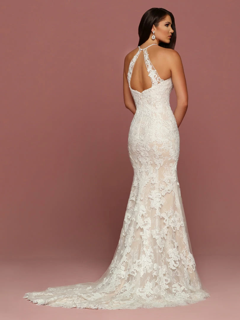 Mermaid Dresses Davinci Bridal 50500 Fitted Sheer Lace Illusion Wedding Dress Keyhole Open Back 4 Mermaid Dresses Davinci Bridal 50500 Fitted Sheer Lace Illusion Wedding Dress Keyhole Open Back