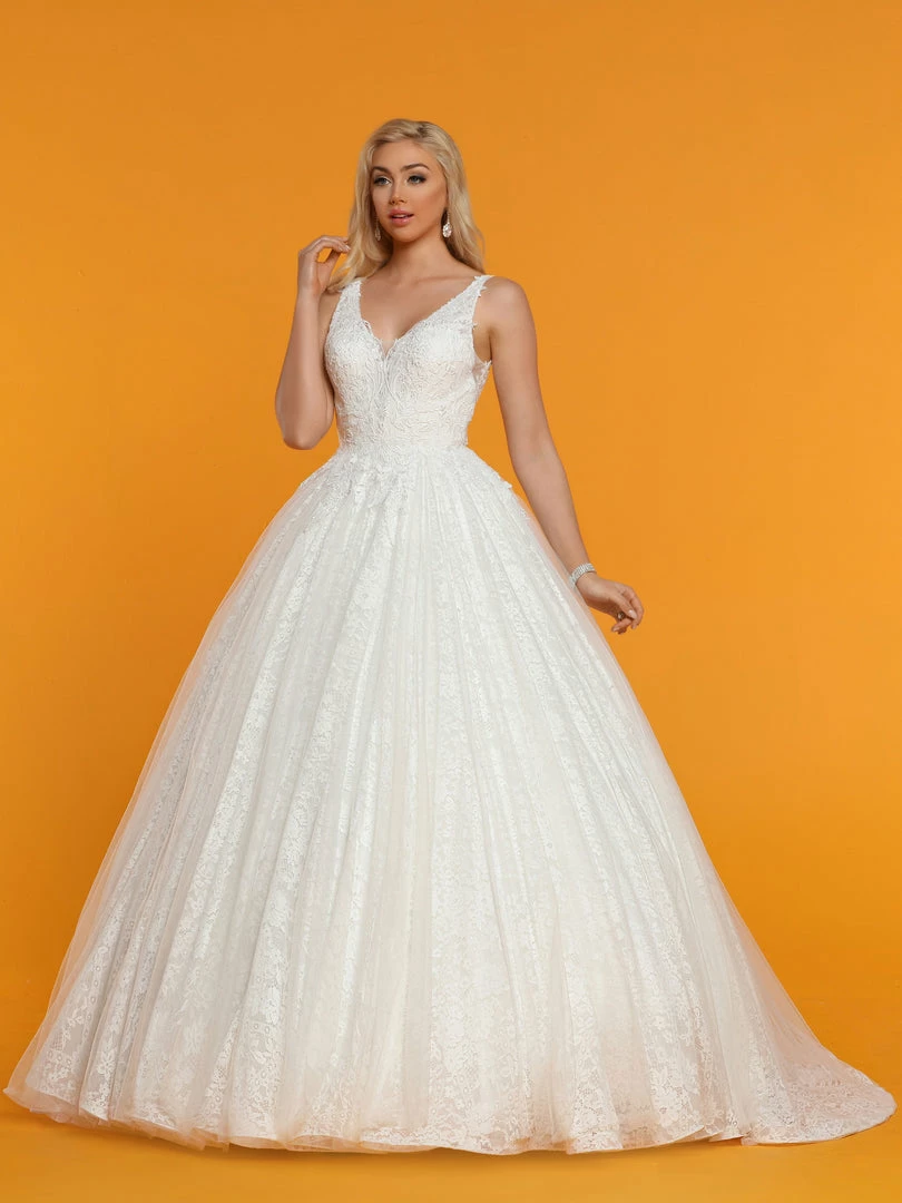 Davinci Bridal 50510 Lace Ballgown Tulle Wedding Dress V Neck Illusion Straps Buttons Train Ballgown Dresses 3 Davinci Bridal 50510 Lace Ballgown Tulle Wedding Dress V Neck Illusion Straps Buttons Train Ballgown Dresses