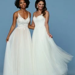 Davinci Bridal 50552 Soft Tulle Ballgown V Neck Lace Bodice Wedding Dress Illusion Neckline 9 Davinci Bridal 50552 Soft Tulle Ballgown V Neck Lace Bodice Wedding Dress Illusion Neckline