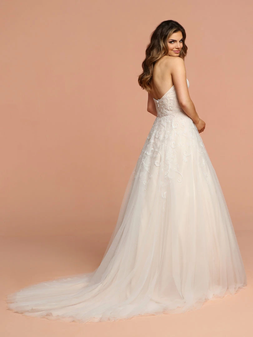 Ballgown Dresses Davinci Bridal 50581 Embellished Tulle Ballgown Wedding Dress Sweetheart Strapless 4 Ballgown Dresses Davinci Bridal 50581 Embellished Tulle Ballgown Wedding Dress Sweetheart Strapless