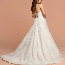 In Stock Davinci Bridal 50599 Size 18 Floral Velvet A Line Strapless Wedding Dress Corset Gown Corset Dresses 7 In Stock Davinci Bridal 50599 Size 18 Floral Velvet A Line Strapless Wedding Dress Corset Gown Corset Dresses