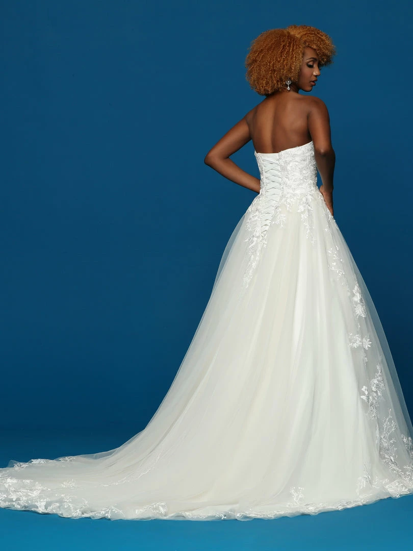 Davinci Bridal 50634 Long A Line Tulle Lace Ballgown Wedding Dress Strapless Corset Gown Ballgown Dresses 4 Davinci Bridal 50634 Long A Line Tulle Lace Ballgown Wedding Dress Strapless Corset Gown Ballgown Dresses