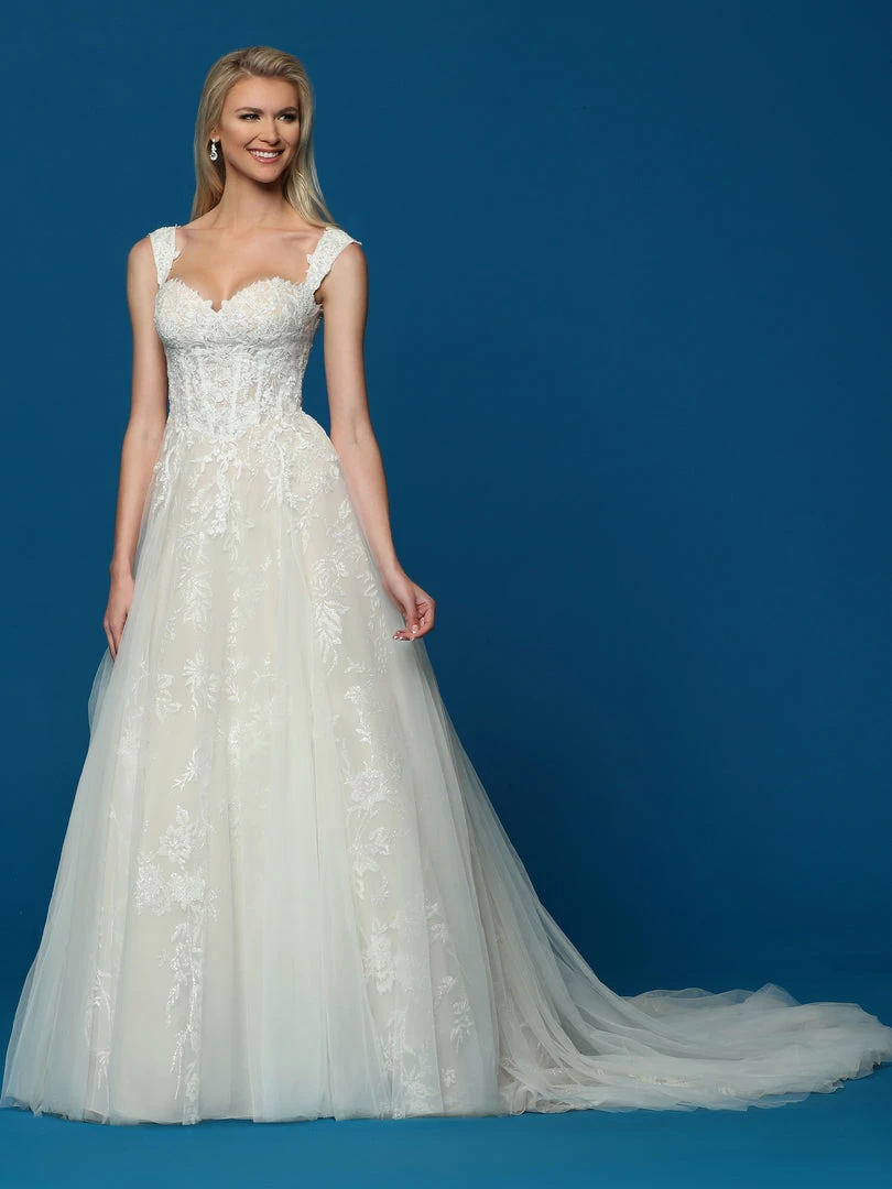 Ballgown Dresses Davinci Bridal 50654 Embellished Lace Long A Line Wedding Dress Bridal Gown 3 Ballgown Dresses Davinci Bridal 50654 Embellished Lace Long A Line Wedding Dress Bridal Gown