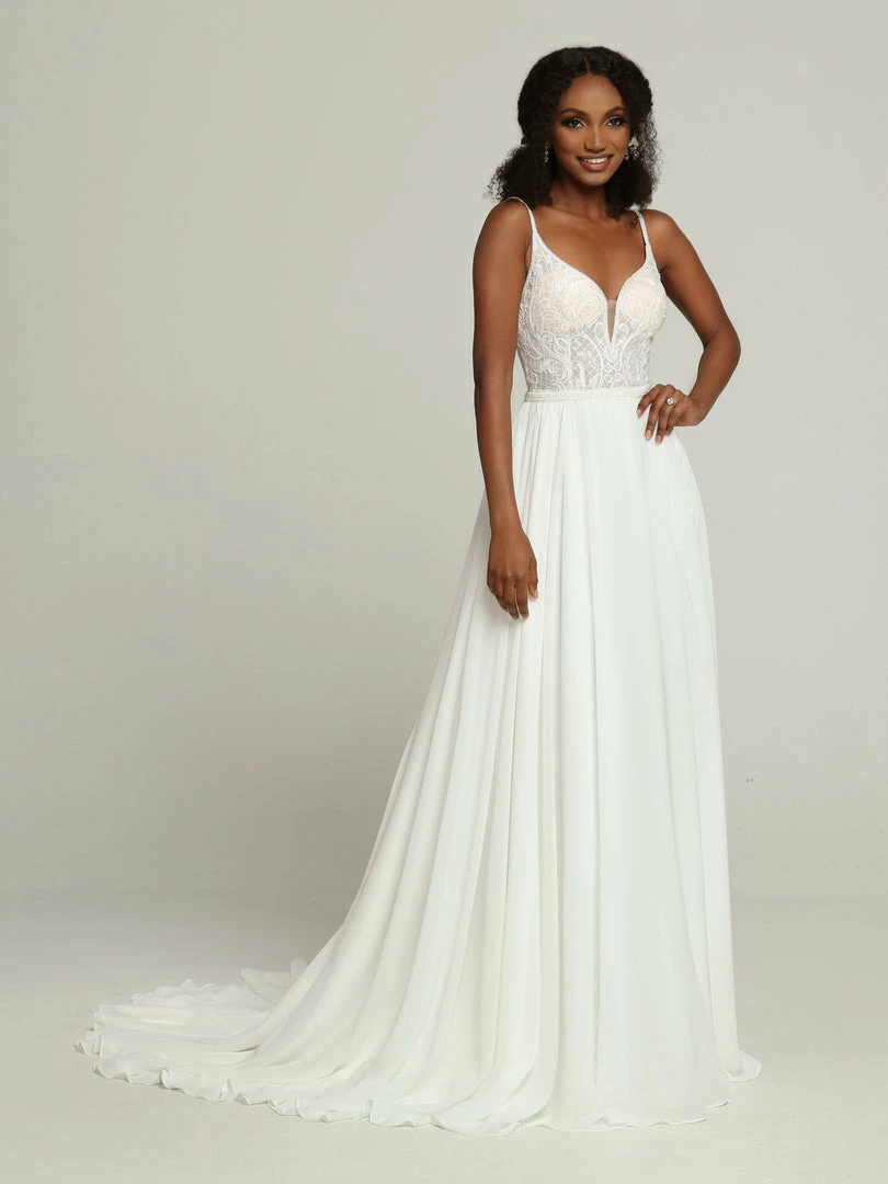 Davinci Bridal 50682 Long Chiffon Beaded A Line Wedding Dress Bridal Gown Backless Dresses 3 Davinci Bridal 50682 Long Chiffon Beaded A Line Wedding Dress Bridal Gown Backless Dresses