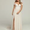 Davinci Bridal 50693 Long Lace A Line Off The Shoulder Boho Wedding Dress Maxi Slit Bridal Gown 1 Davinci Bridal 50693 Long Lace A Line Off The Shoulder Boho Wedding Dress Maxi Slit Bridal Gown