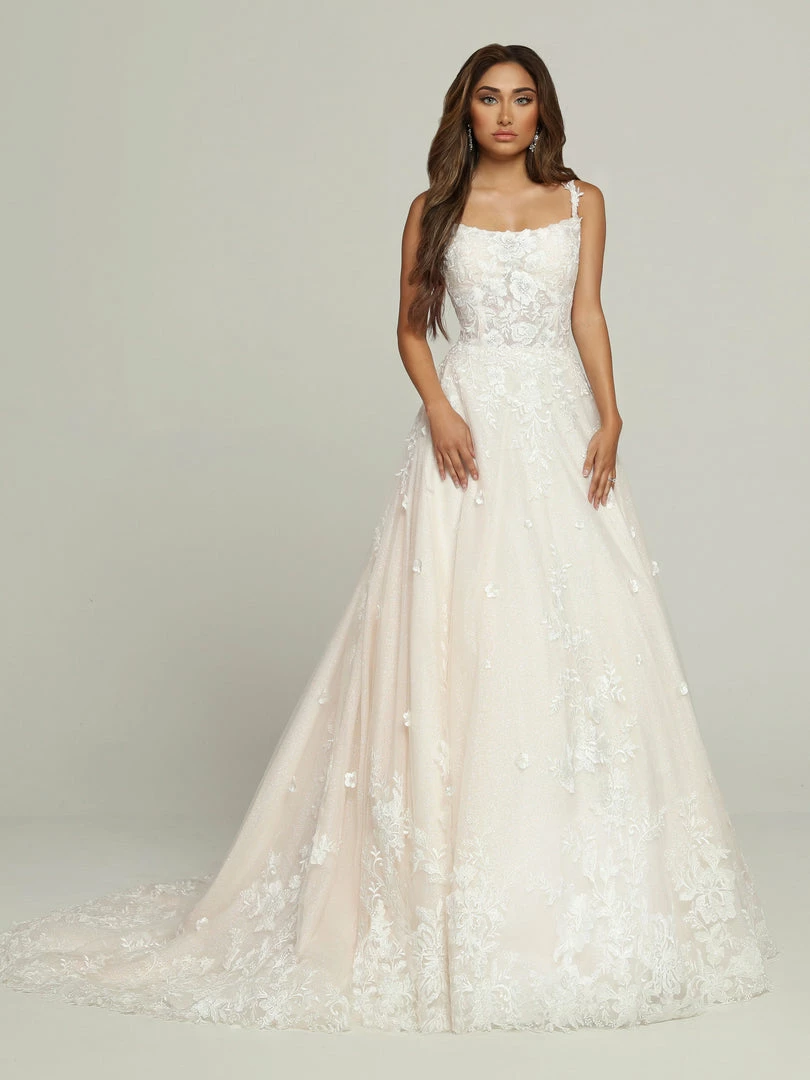 Ballgown Dresses Davinci Bridal 50699 A Line Ballgown 3D Lace Wedding Dress Shimmer Tulle Bridal Gown 3 Ballgown Dresses Davinci Bridal 50699 A Line Ballgown 3D Lace Wedding Dress Shimmer Tulle Bridal Gown