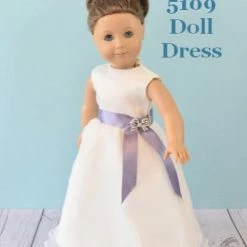 Rosebuds 5109 Doll Dress Matches Rosebuds Flower Girl Dress Style 5109