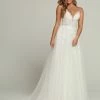 Davinci Bridal 50706 A Line Sequin Lace Sheer Corset Wedding Dress Backless Bridal Gown