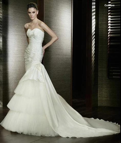 In Stock San Patrick Coimbra Size 8 Wedding Dress Fit Flare Mermaid Bridal Gown Mermaid Dresses 3 In Stock San Patrick Coimbra Size 8 Wedding Dress Fit Flare Mermaid Bridal Gown Mermaid Dresses