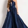 Discontinued Jovani 51500 Halter Neckline Silk Prom Dress Ballgown Dresses 2 Discontinued Jovani 51500 Halter Neckline Silk Prom Dress Ballgown Dresses