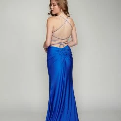 Corset Dresses Nina Canacci 5204 Long Straight Prom Pageant Gown