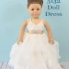 Rosebuds 5132 Doll Dress Matches Rosebuds Flower Girl Dress 5132
