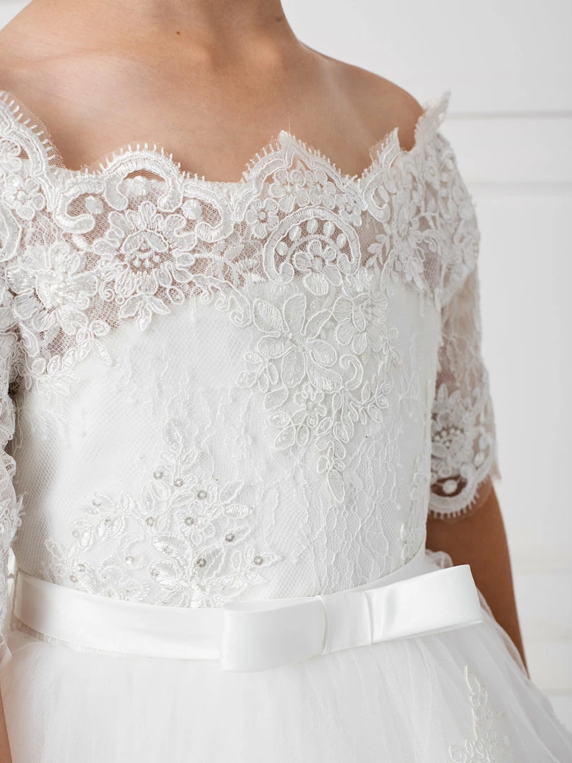 In Stock Corset Dresses Tip Top 5773 Girls Size 12 Lace Off The Shoulder Flower Girl Dress Communion Corset Flower Girl Dress 4 In Stock Corset Dresses Tip Top 5773 Girls Size 12 Lace Off The Shoulder Flower Girl Dress Communion Corset Flower Girl Dress