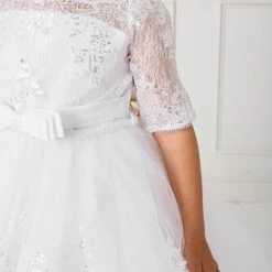 In Stock Corset Dresses Tip Top 5773 Girls Size 12 Lace Off The Shoulder Flower Girl Dress Communion Corset Flower Girl Dress 21 In Stock Corset Dresses Tip Top 5773 Girls Size 12 Lace Off The Shoulder Flower Girl Dress Communion Corset Flower Girl Dress